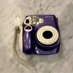 Polaroid PIC 300 Instant Film Camera Purple